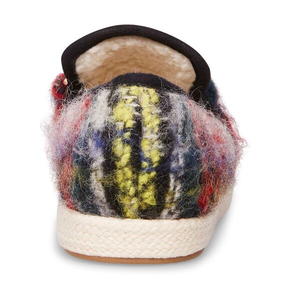 STEVE MADDEN Womens Red Plaid Bit Paxtyn Round Toe Slip On Loafers Shoes 7 M - Picture 2 of 4